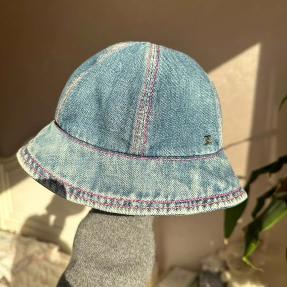 chanel denim hat main image 5